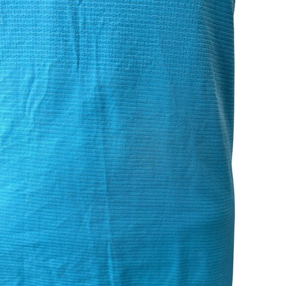 $68 Lululemon Aero Blue Stripe Swiftly Tech Short-Sleeve Shirt 2.0 Top size 8 - Picture 3 of 7